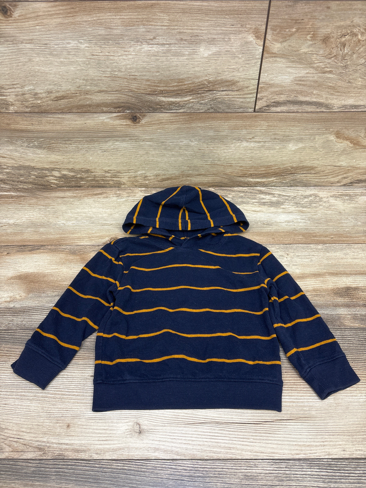 Old Navy Hooded Long Sleeve Shirt Navy sz 2T