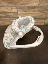 Fisher Price Sit-Me-Up Floor Seat in Rainbow Showers