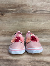 NEW Laura Ashley Slip-On Unicorn Sneakers Pink sz 6c
