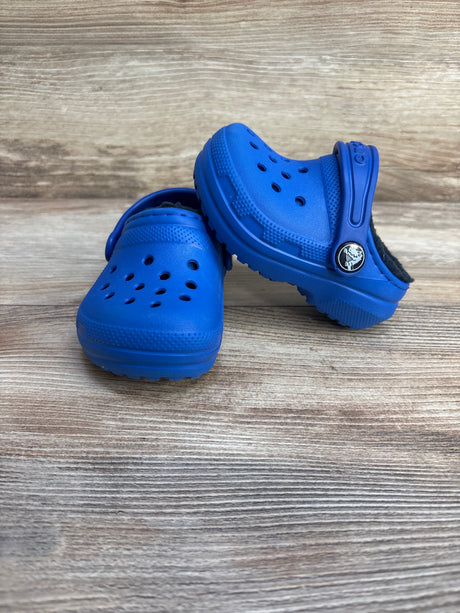 Crocs Classic Lined Clogs Blue sz 4c - Me n Mommy To Be
