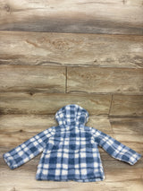 Carter's Full-Zip Sherpa Jacket Blue sz 24m