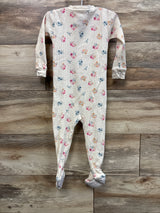 Carter's Waffle Knit Sleeper Beige sz 18m