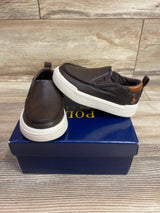 NEW Polo Ralph Lauren Filip Sneakers in Chocolate Brown sz 5c