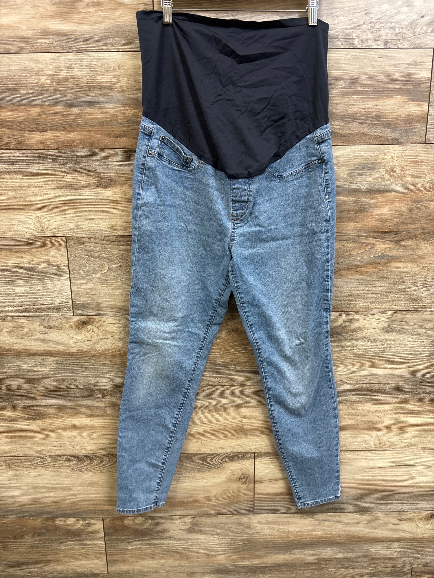 Levi Strauss Signature Maternity Skinny Jeans Blue sz XL