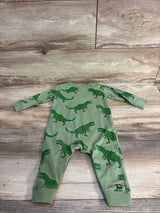 Tea Brand Dinosaur Coverall Green sz 6-9m