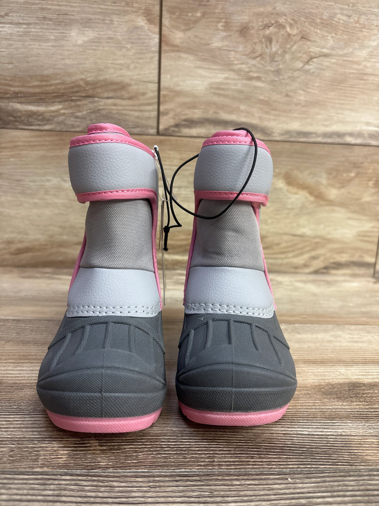 NEW Cat & Jack Lenny Winter Snow Boots Grey sz 6c