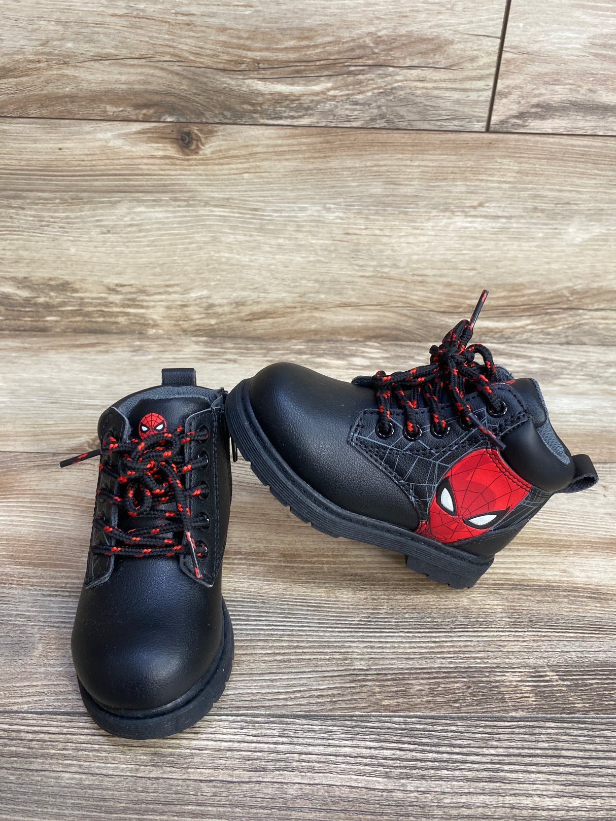 Marvel Spider-Man Winter Boots Black sz 7c