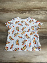 Old Navy Hot Dog Shirt White sz 3T