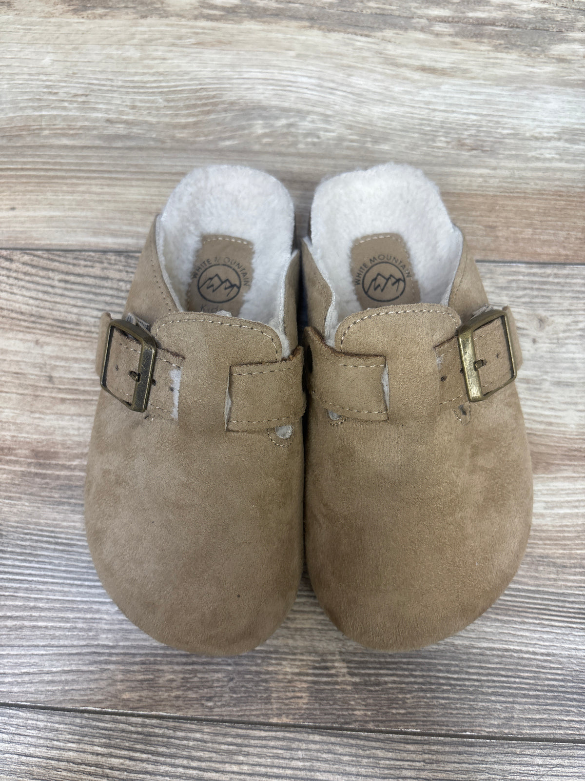 White Mountain Kids Bari Clogs Brown sz 11c