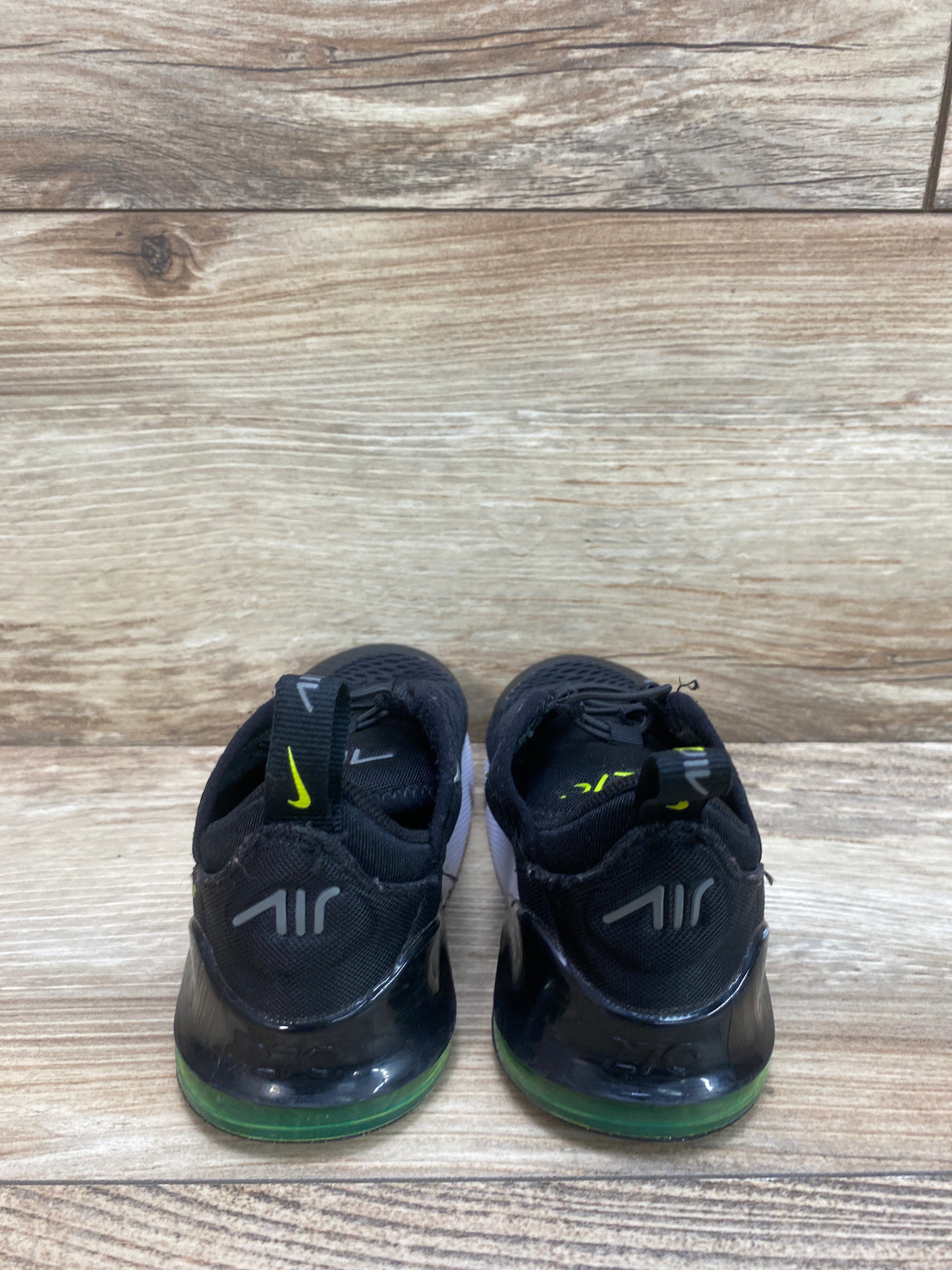 Air Max 270 TD 'Multi Swoosh Black Volt' Sneakers sz 9c