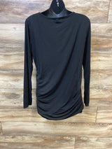 Smallshow Ruched Shirt Black sz Large - Me n Mommy To Be