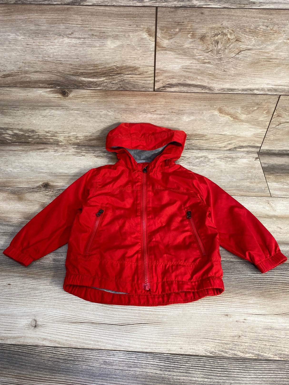 Baby Gap Jersey-Lined Windbuster Red sz 2T - Me n Mommy To Be