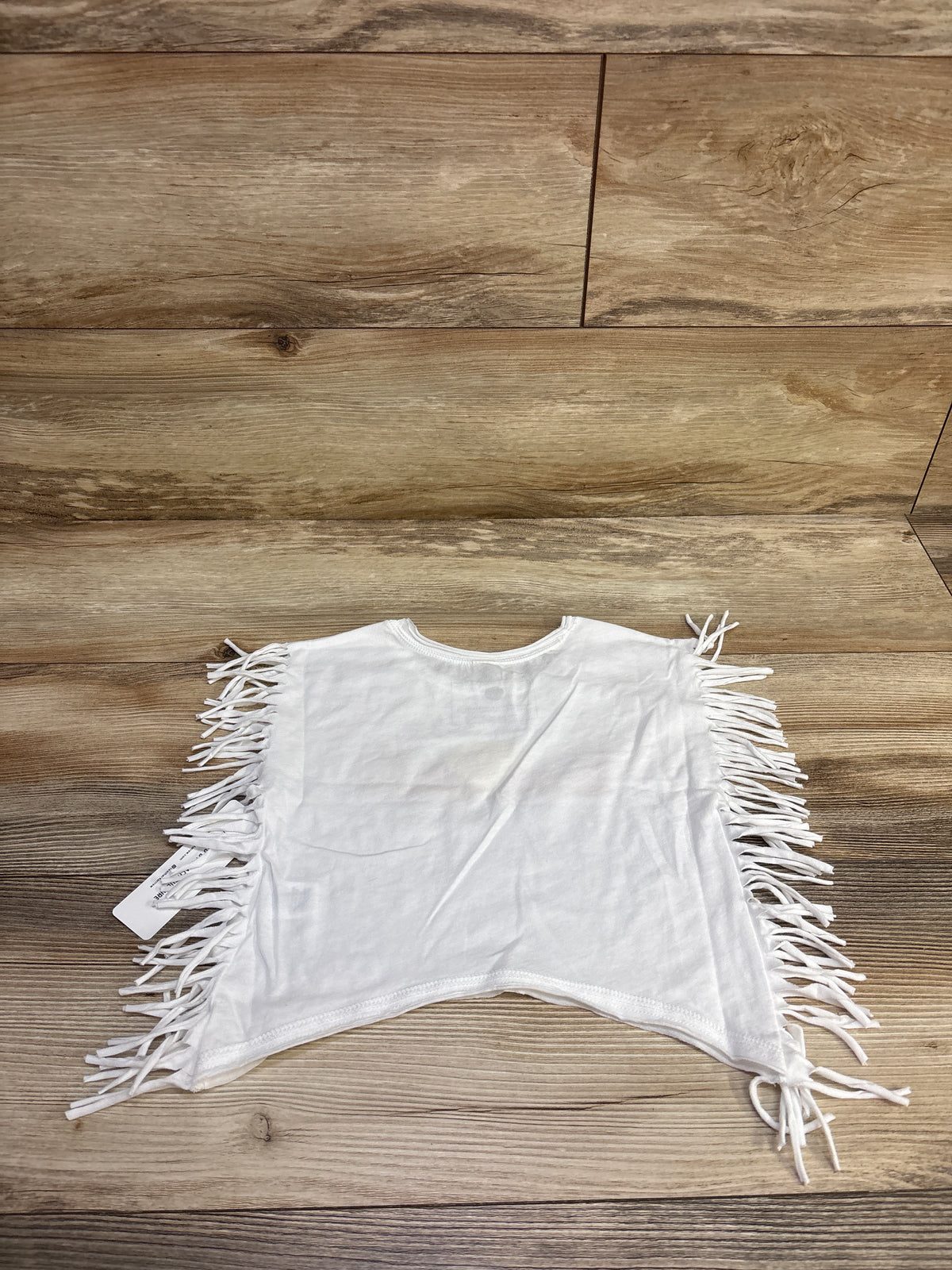NEW Feather 4 Arrow 'Never Lost Always Wandering' Tassel Shirt White sz 4T