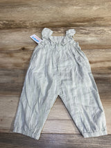 Just One You Striped Tank Romper Green sz 6m