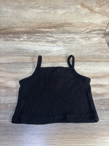 Shein Cropped Tank Top Black sz 4T