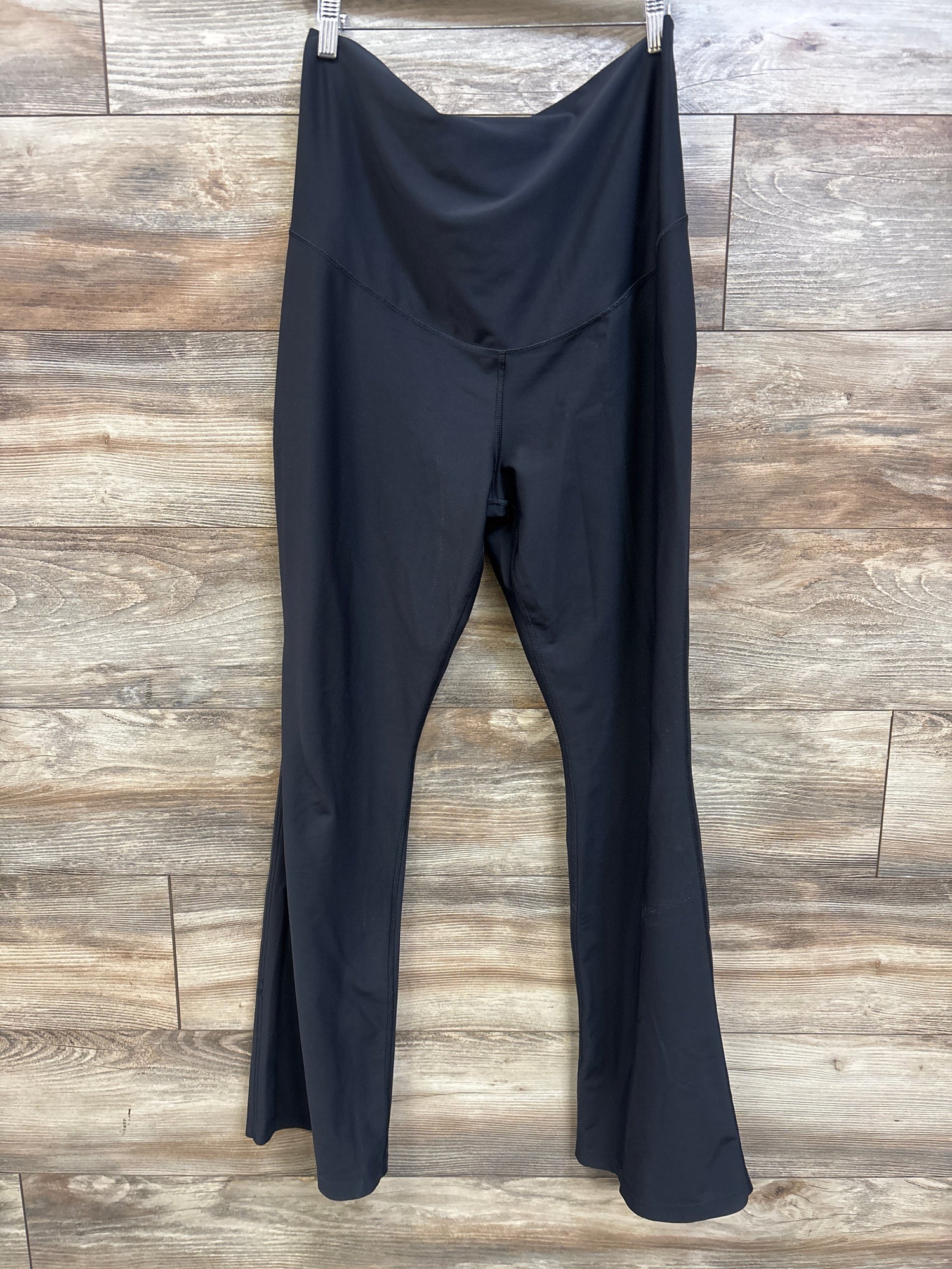 Old Navy Maternity Active PowerSoft Go-Dry Extra High-Rise Leggings Black sz Large