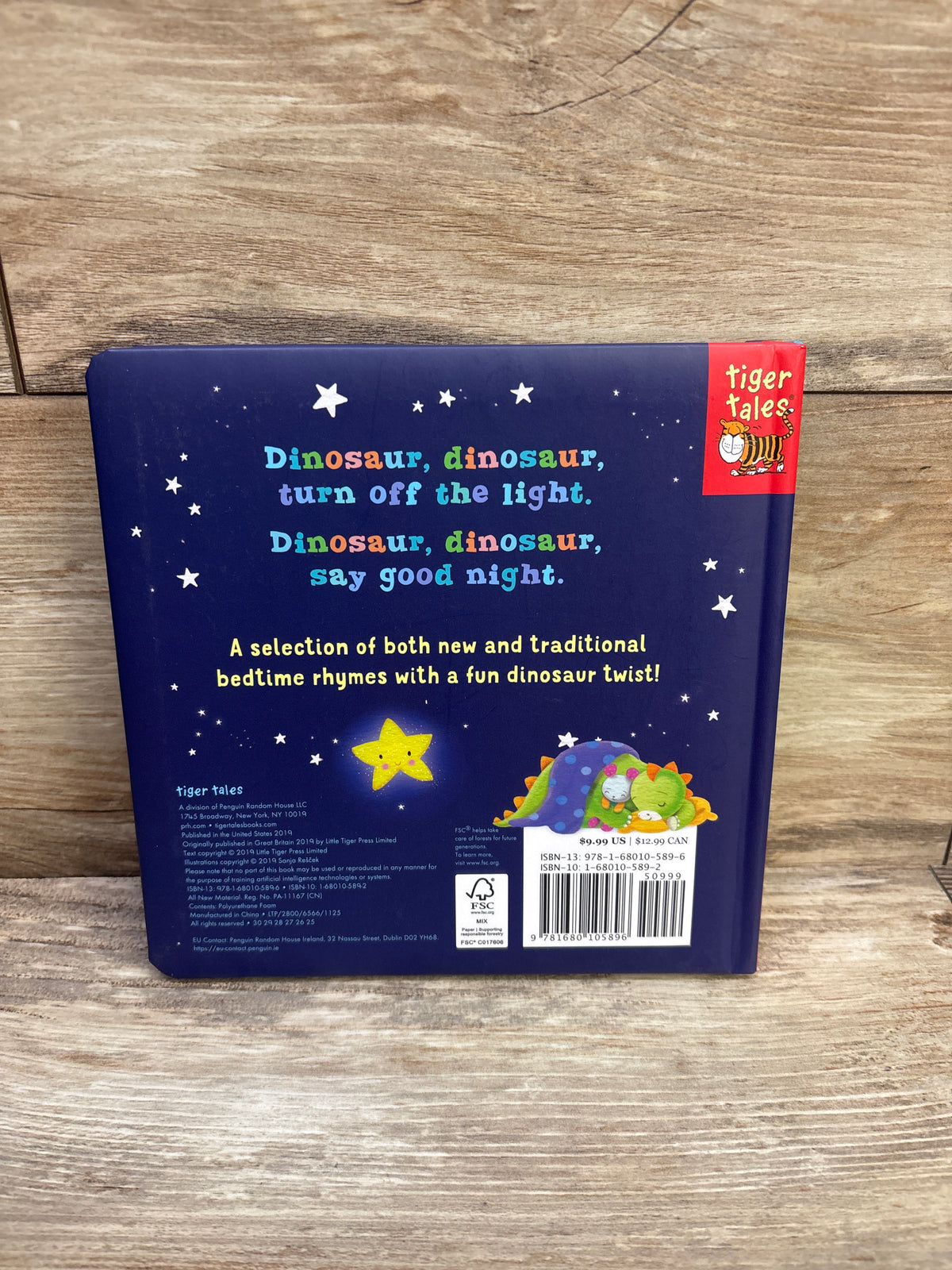 Dinosaur, Dinosaur, Say Good Night Board Book