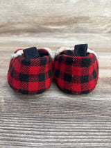 Dearfoams Baby Bear Slippers Red sz 2/3c