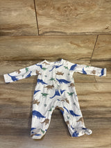 Just One You Dinosaur Sleeper White sz 3m