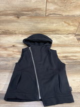 Nununu Hooded Diagonal Vest Black sz 4-5T