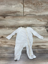 Mighty Goods Striped Sleeper Beige sz Newborn