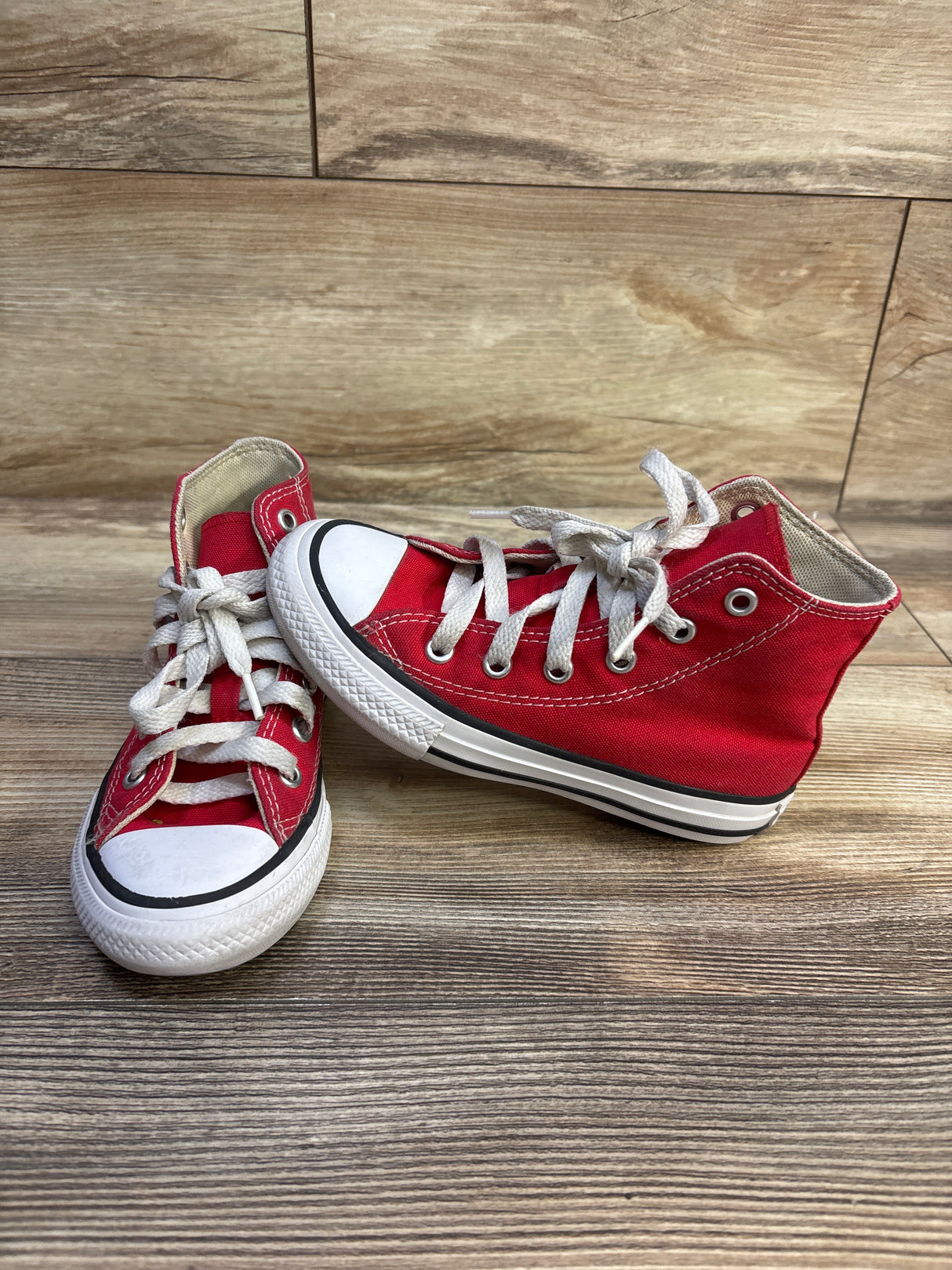 Converse Chuck Taylor All Star High Top Sneakers Red Sz 11c