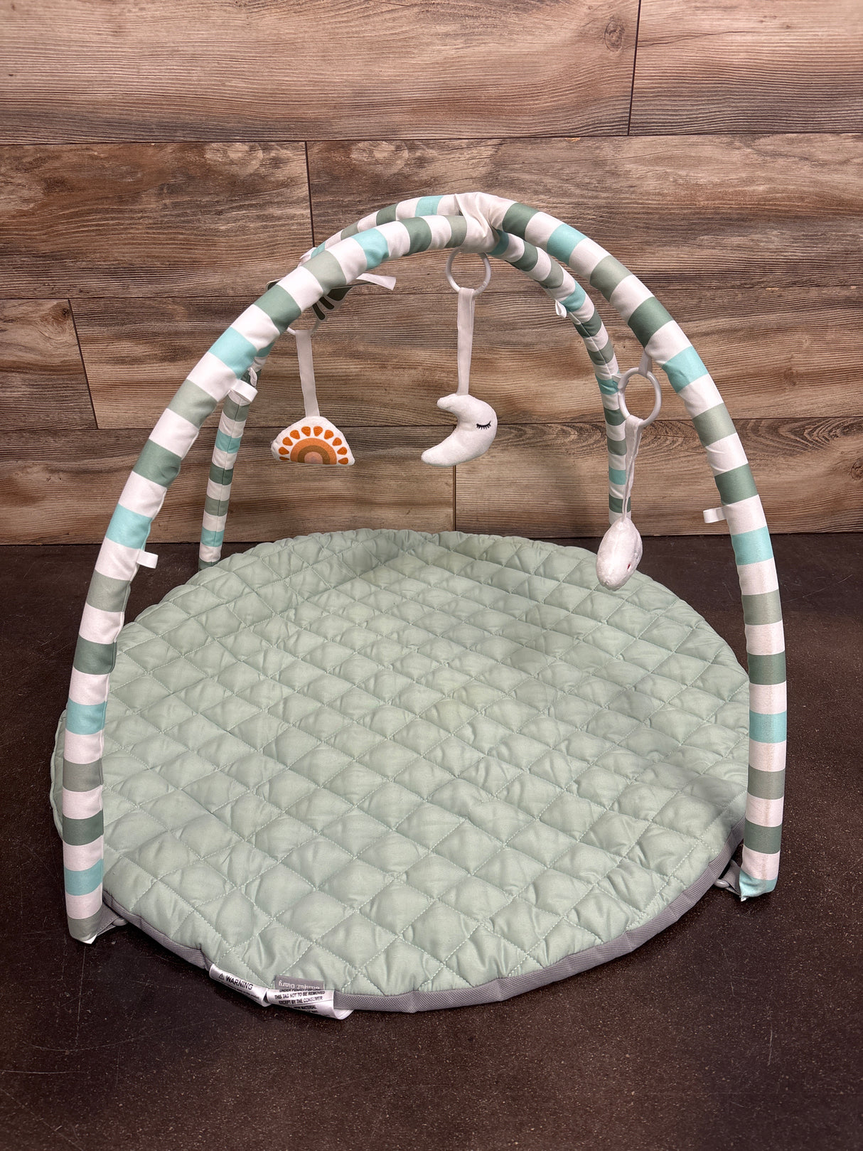 Blissful Diary Baby Play Gym Mat in Sage Green*