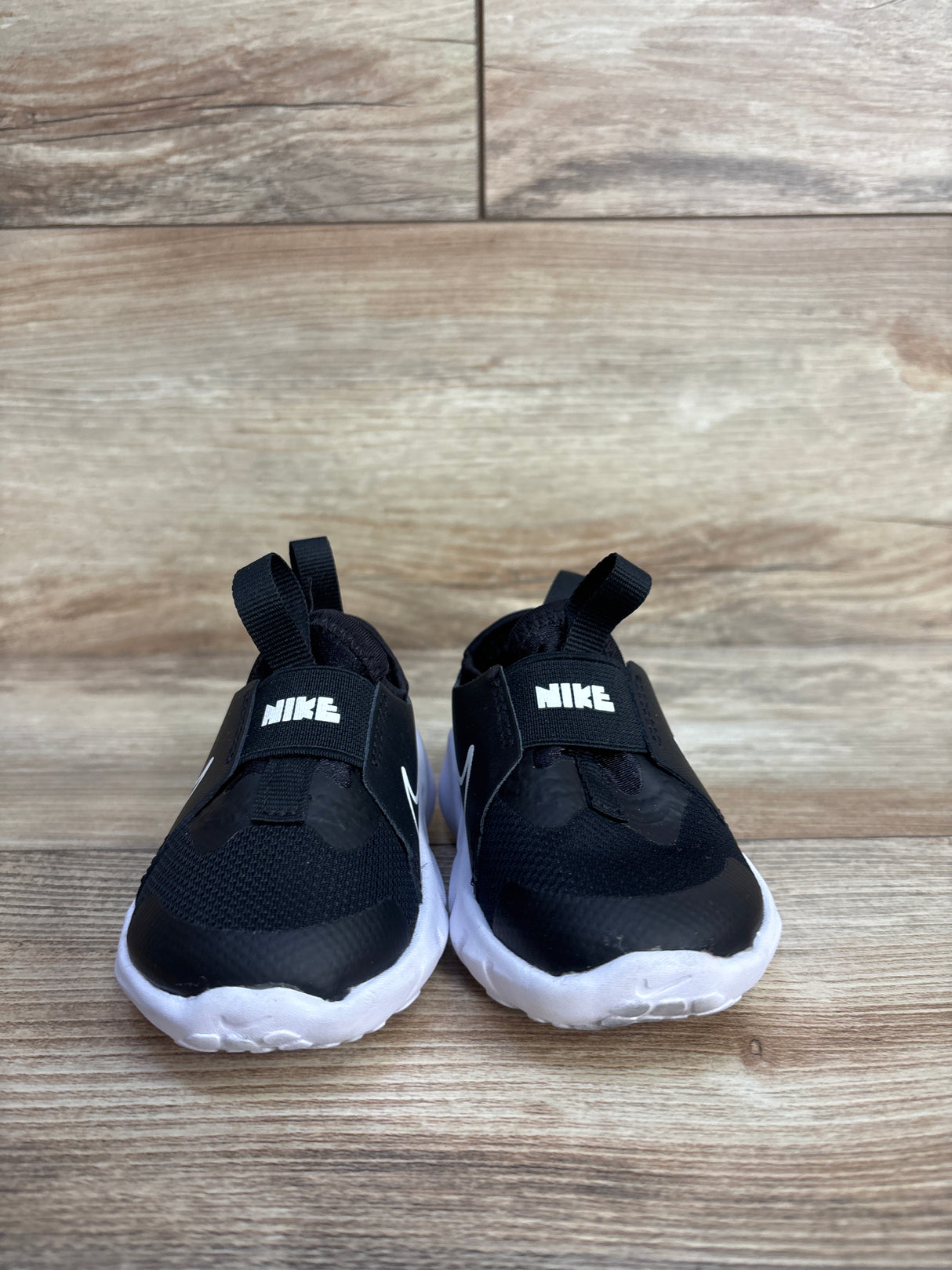 Nike Flex Runner 2 TDV 'Black White' sz 4c