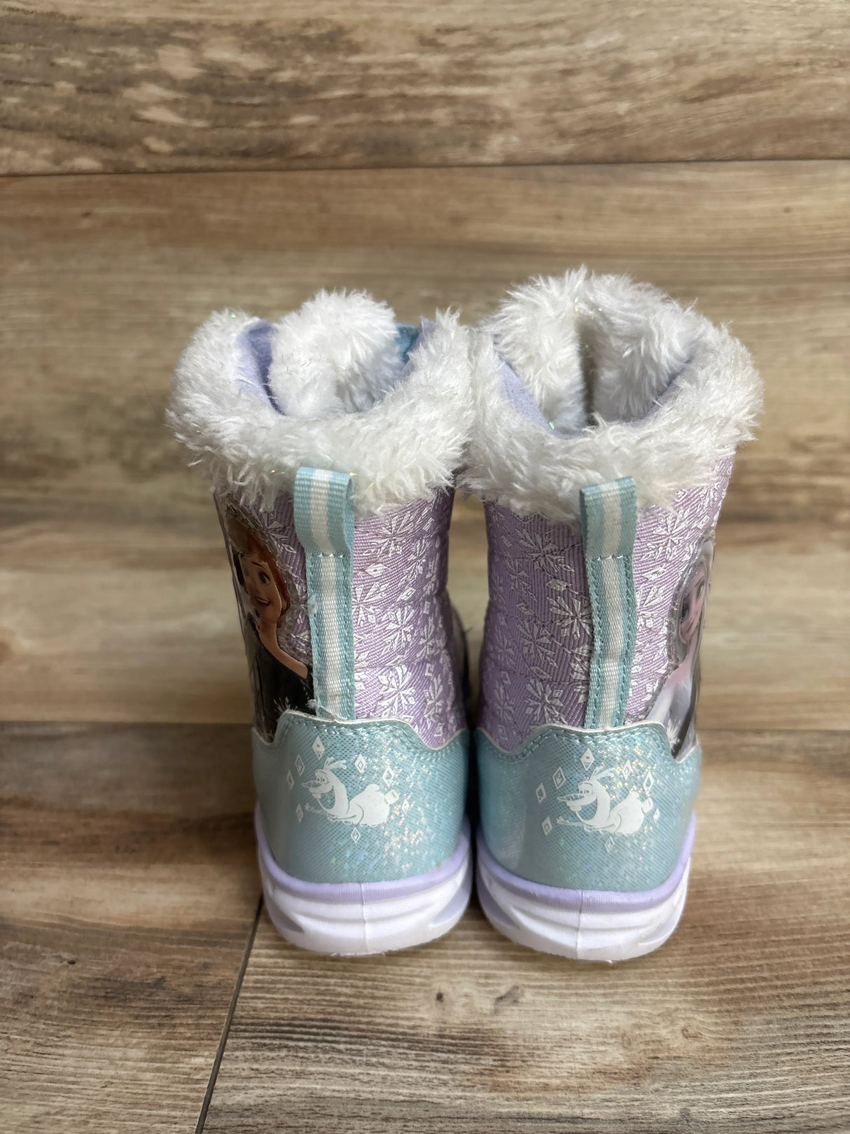 Josmos Disney Frozen Snow Boots Purple sz 7c