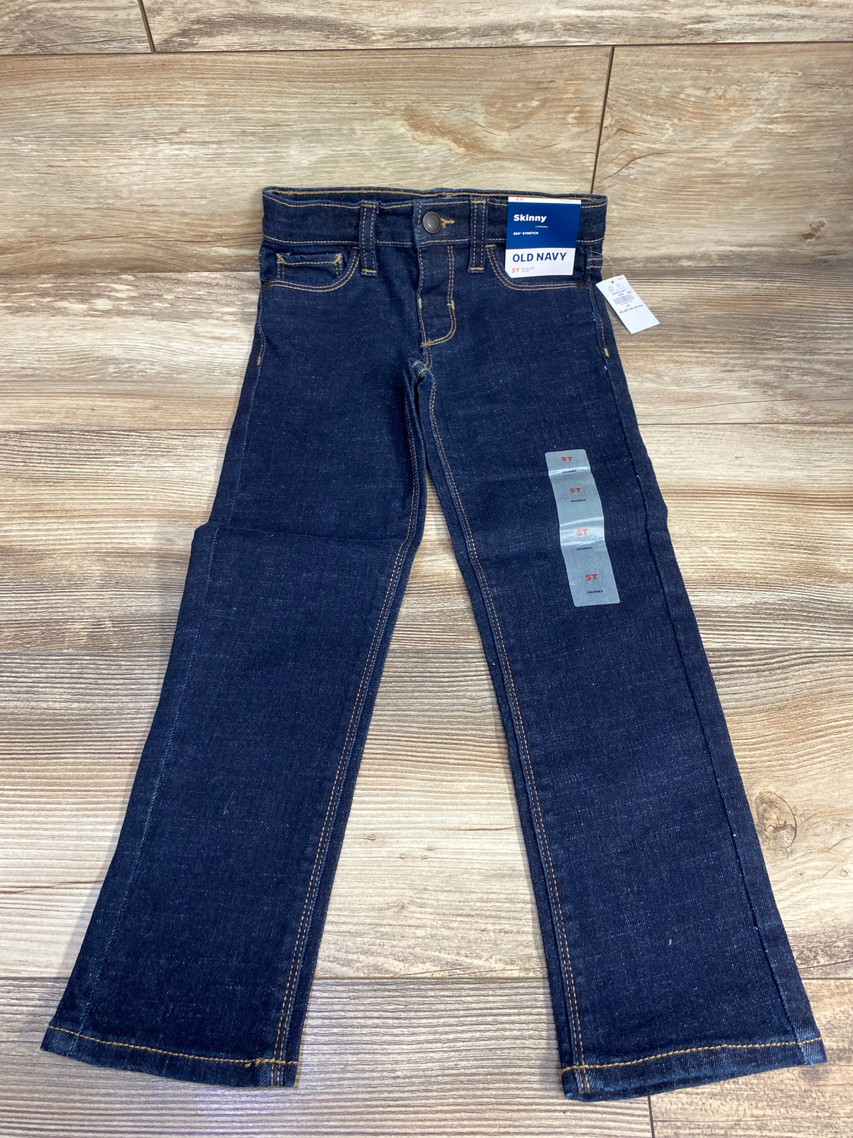 NEW Old Navy 360 Stretch Skinny Jeans Dark Blue sz 5T