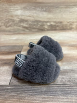 UGG Fluff Yeah Slides Grey sz 2c/3c
