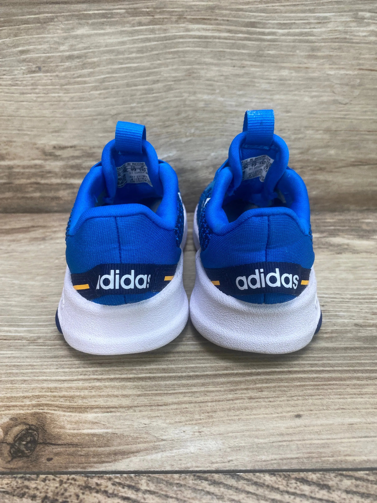 Adidas Youth Racer TR 2.0 Shoes Blue Sz 4c