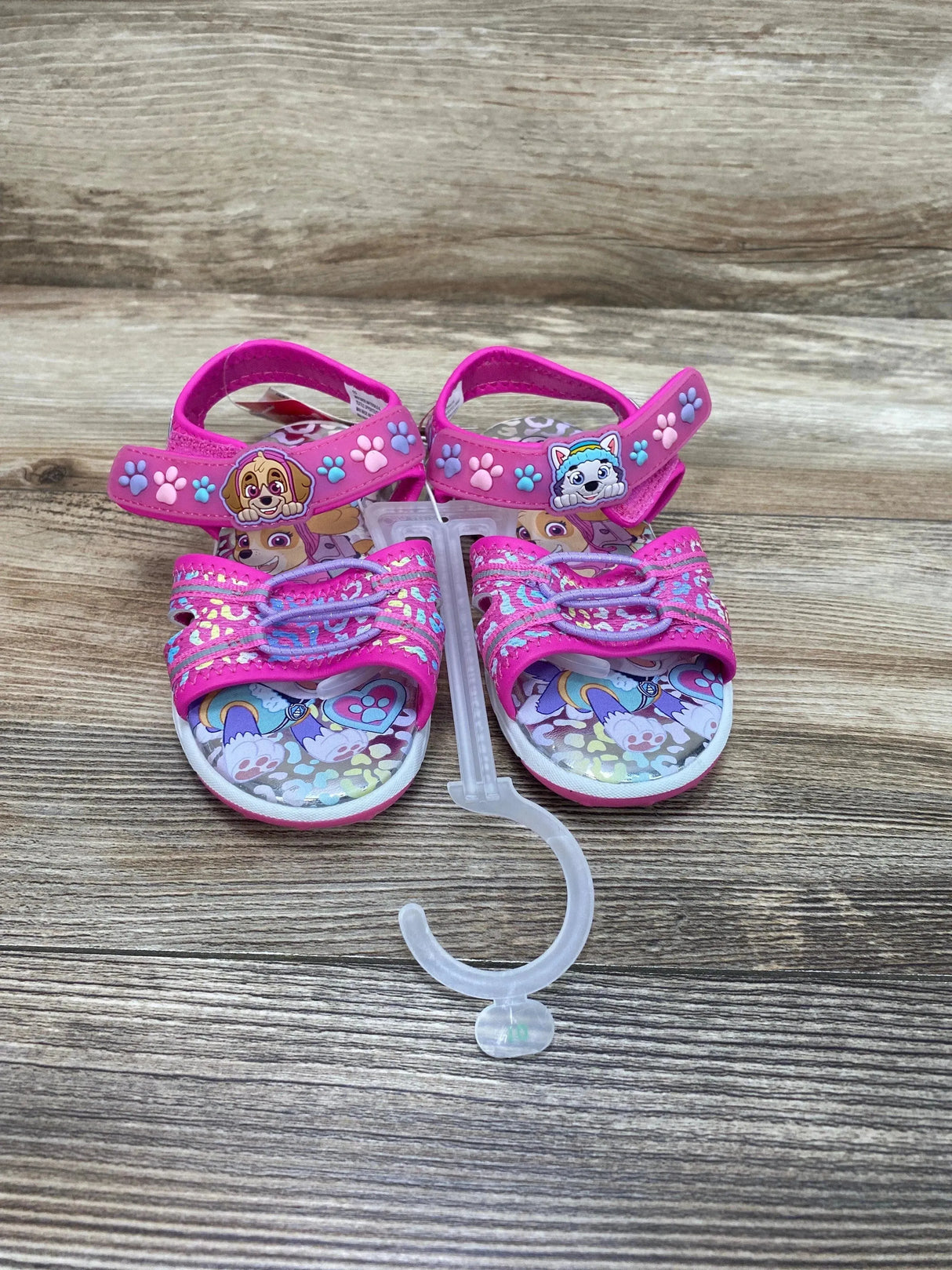 NEW Paw Patrol Adventure Ankle Strap Sandals Pink sz 10c - Me 'n Mommy To Be