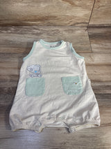 Sinsay x Tiny Tatty Teddy Tank Shortie Romper Cream sz 0-3m