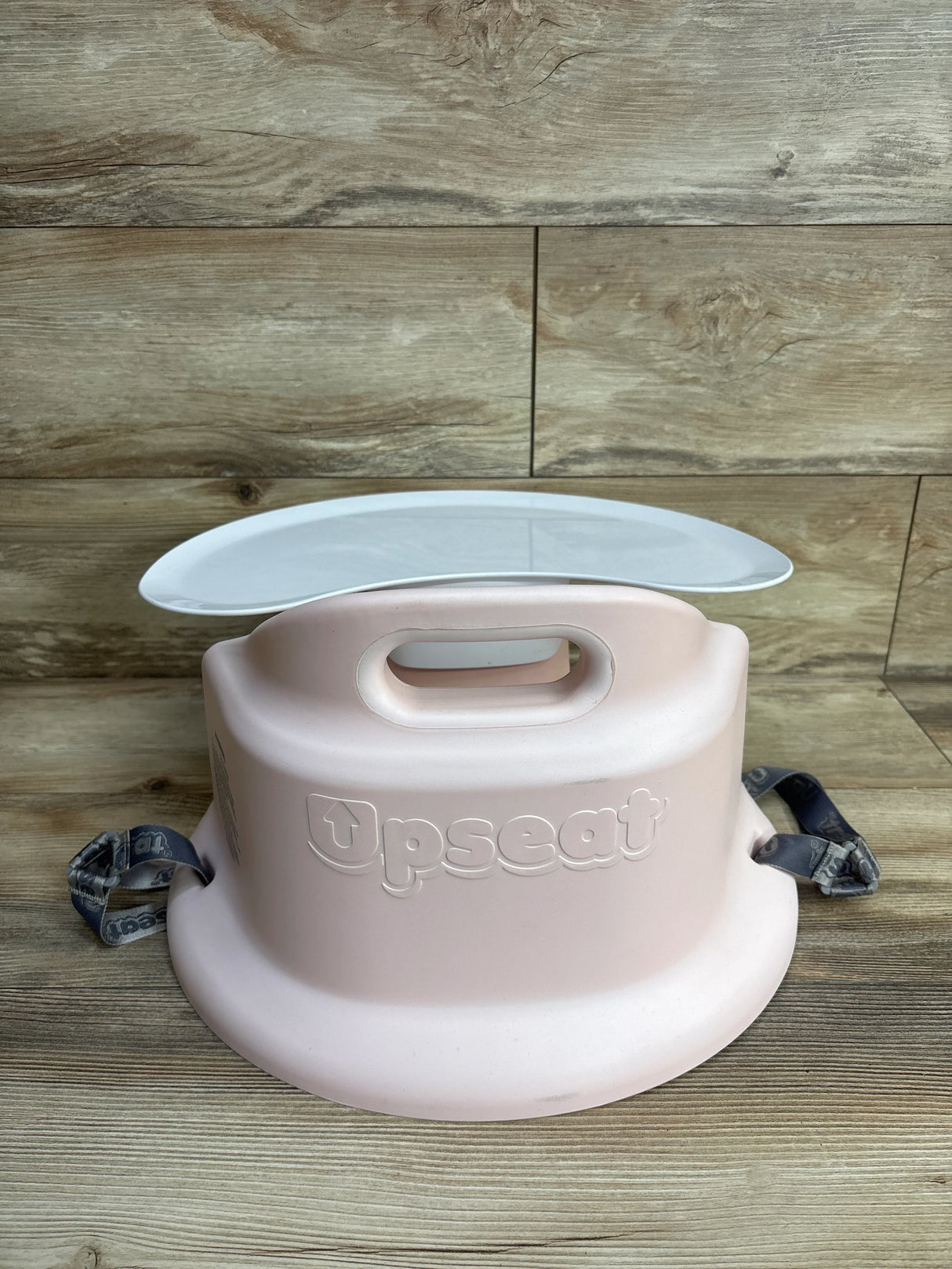 Upseat Baby Floor and Booster Seat in Pink