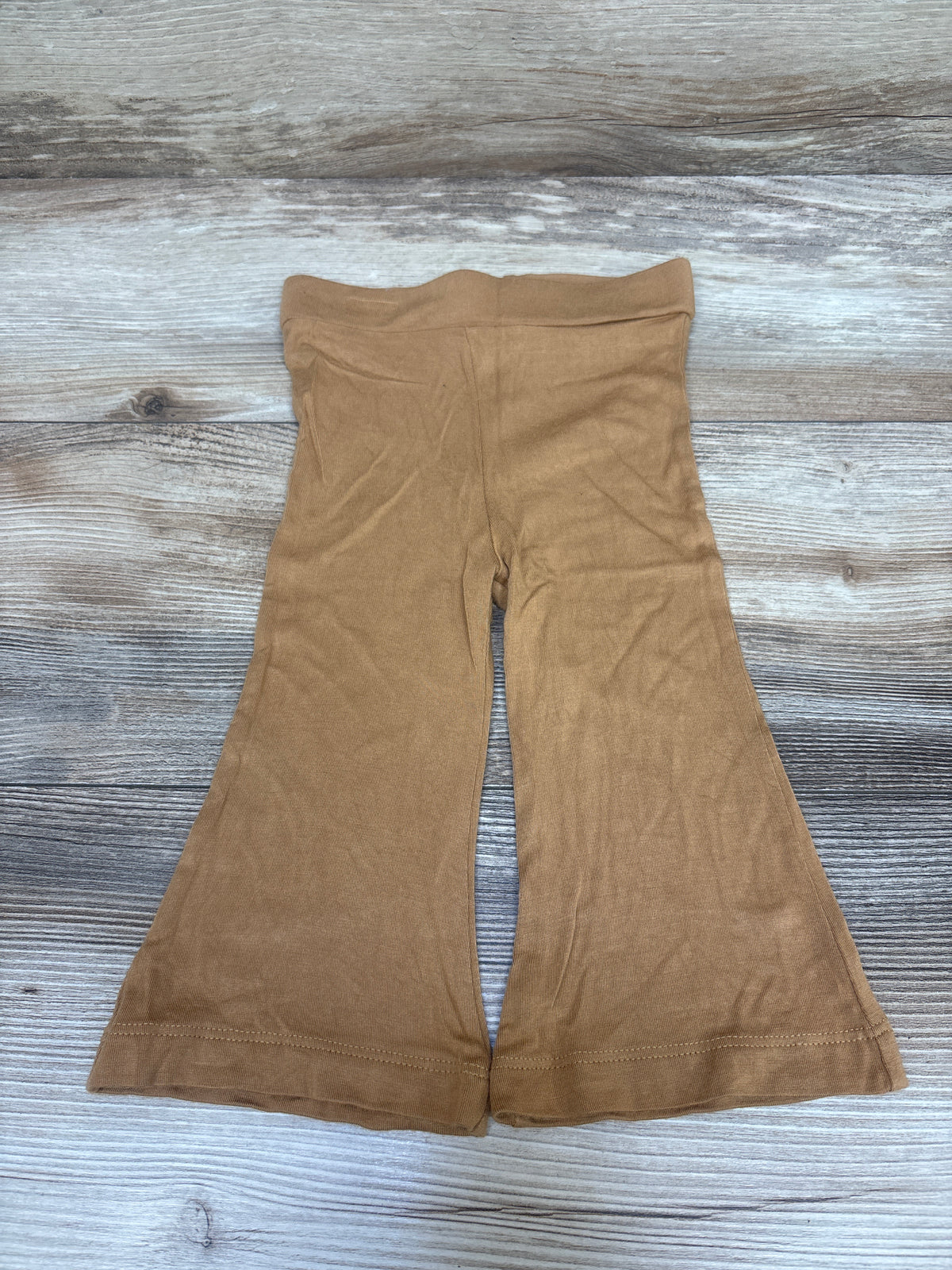 Kate Quinn Bamboo Flared Pants Caramel sz 12-18m