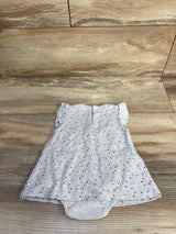 Rene Rofe Pokka Dot Bodysuit Dress Grey sz 0-3m