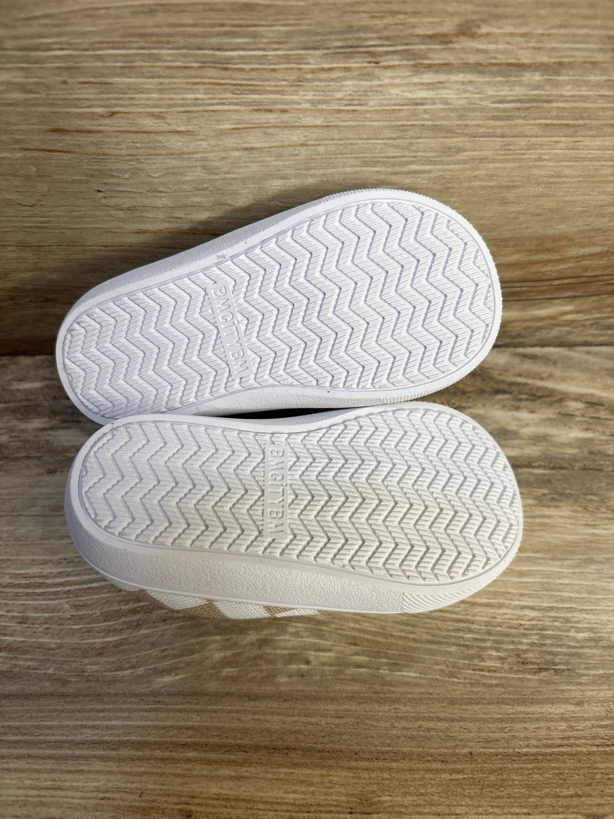 NEW BMCITYBM Mesh First Walkers Shoes Checkered Beige sz 5c