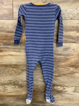 Carter's Striped Sleeper Blue sz 3T