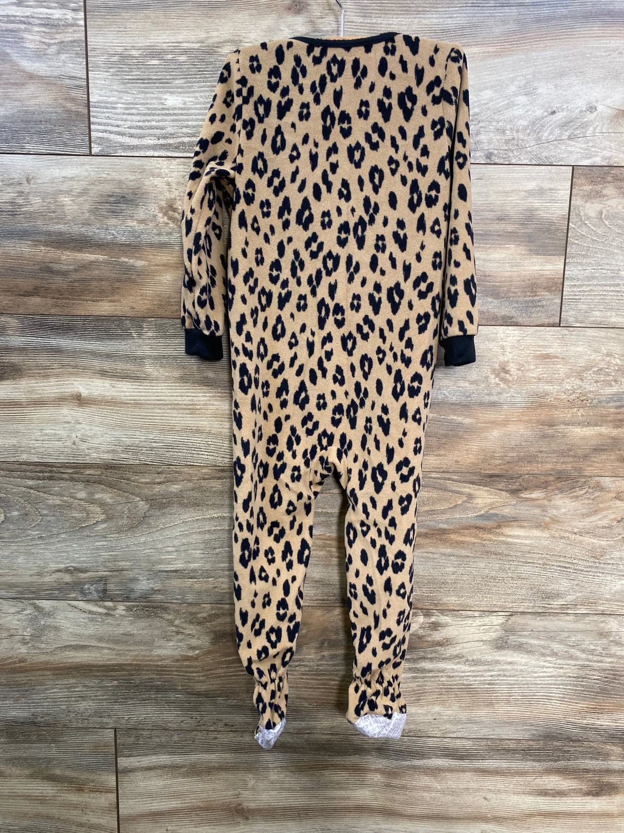 Carter's Leopard Blanket Sleeper Brown sz 3T