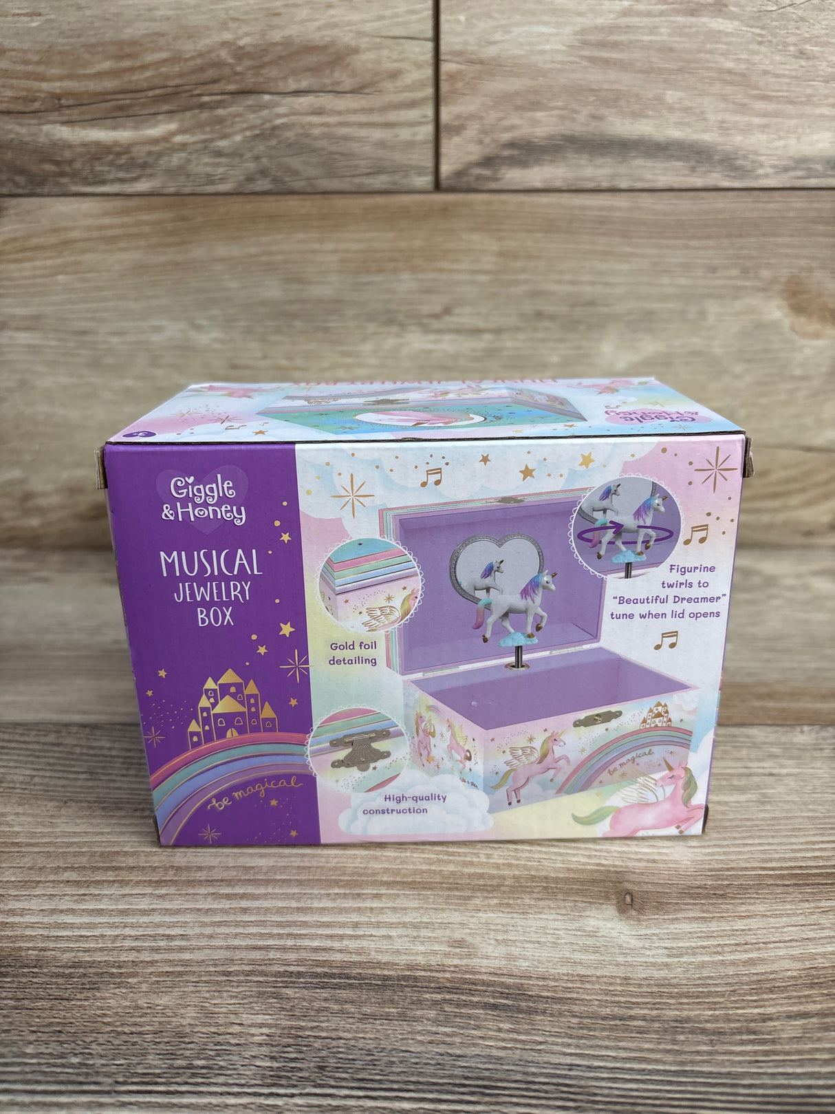 NEW Giggle & Honey Musical Jewelry Box