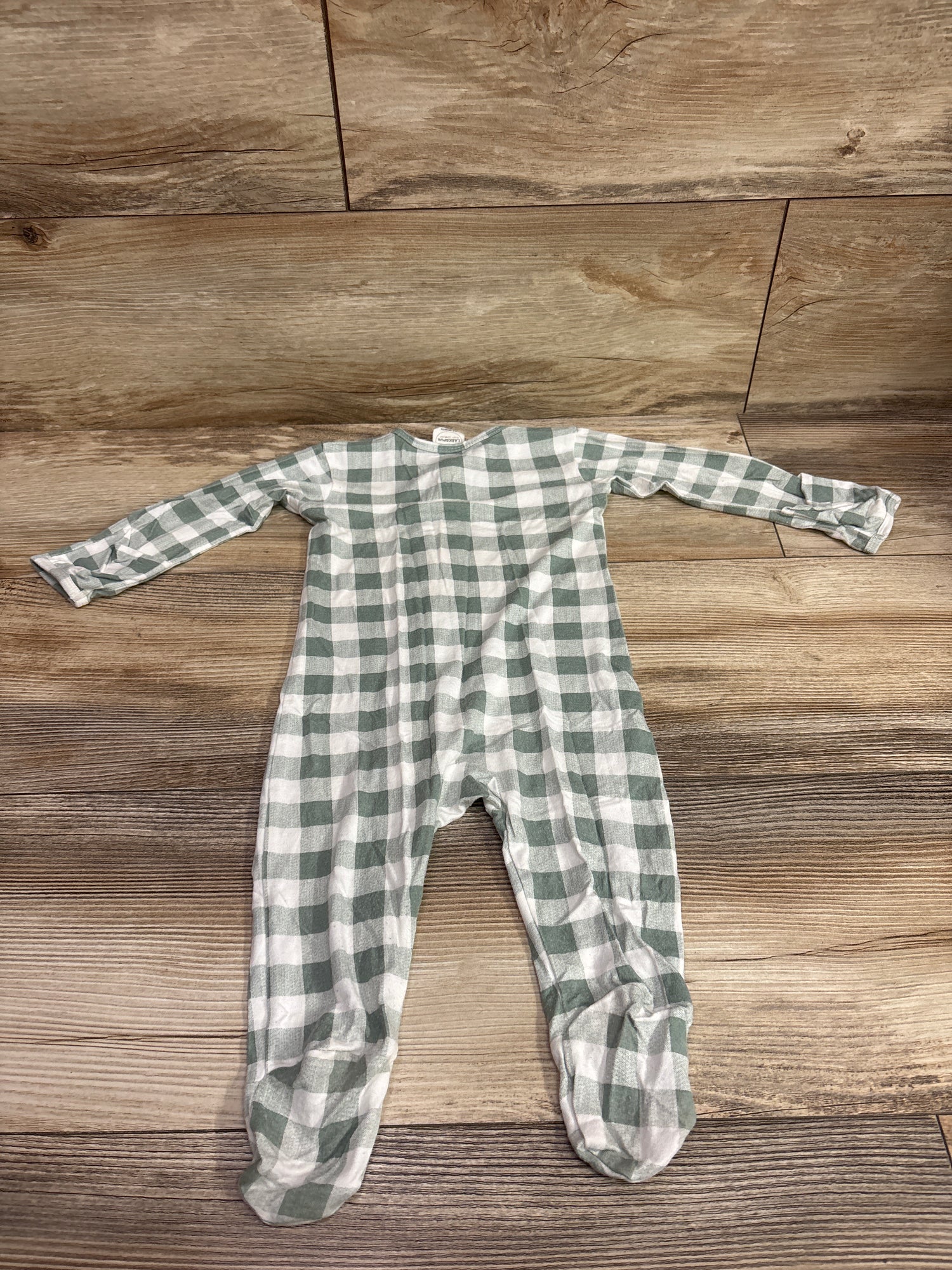 Larkspur Bamboo Sleeper Green sz 6-9m