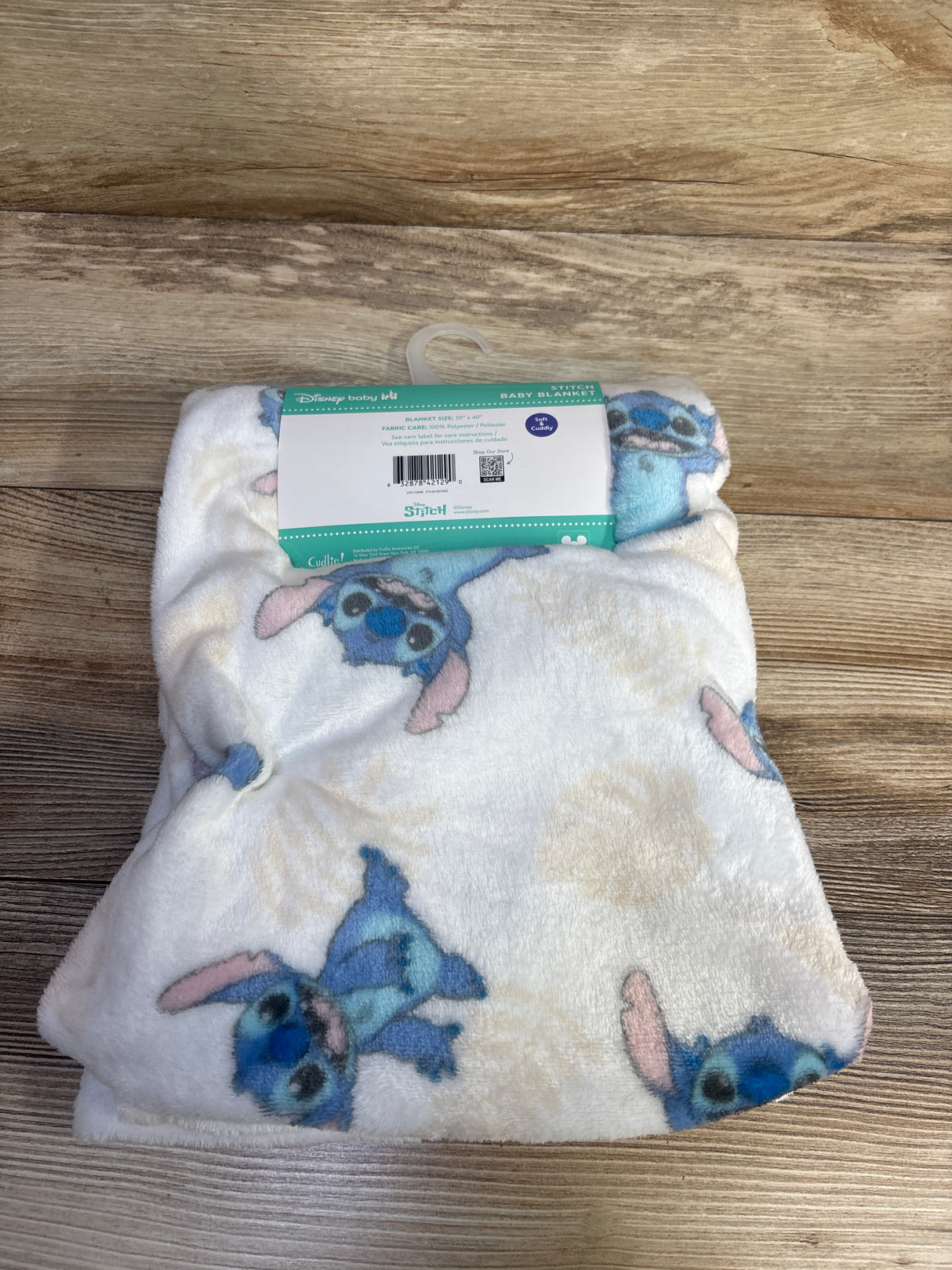 NEW Disney Baby Stitch Plush Blanket
