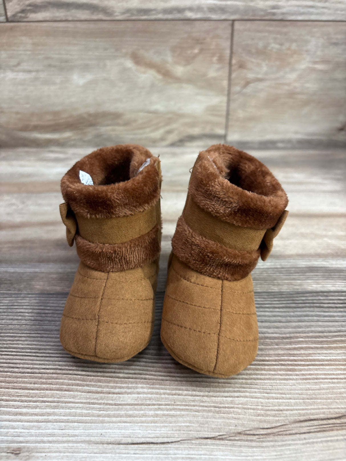 CRYBOKO Faux-Fur Soft Sole Boots Brown sz 4/5c