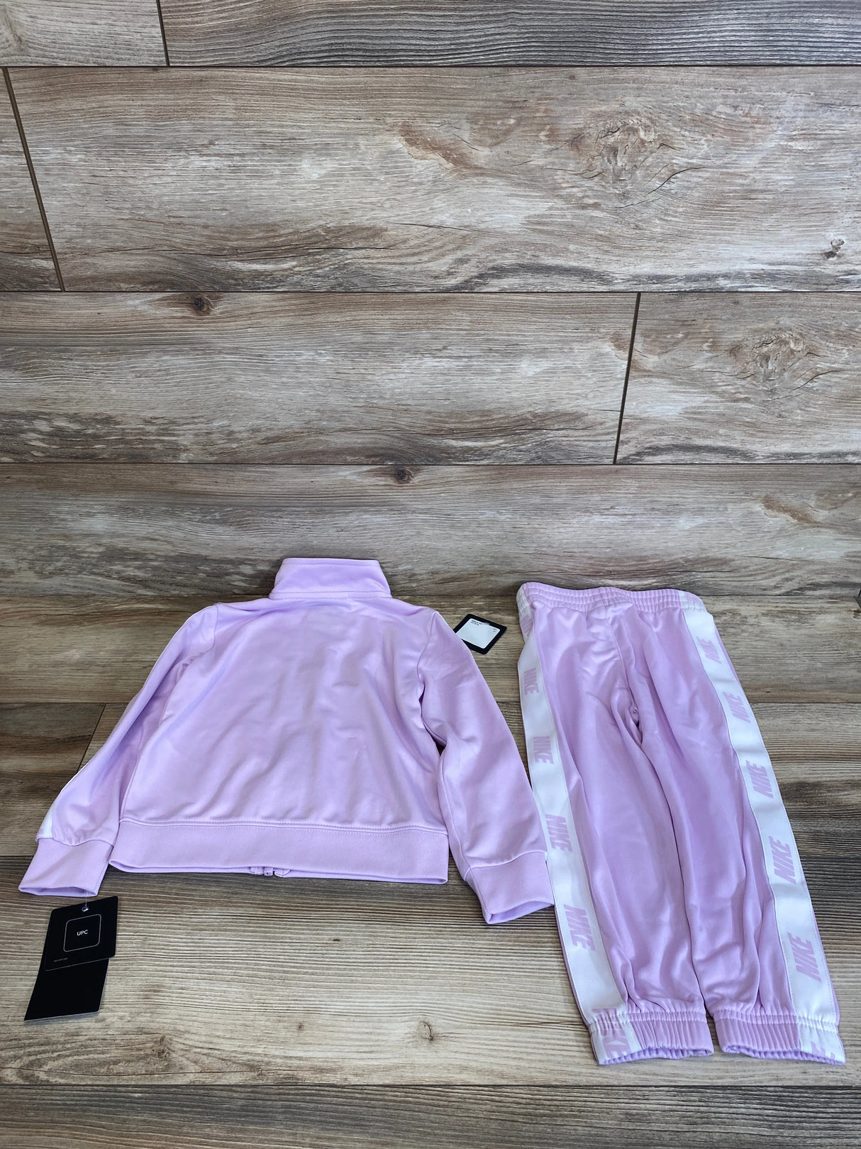 NEW Nike 2pc Taping Tricot Tracksuit Purple sz 3T