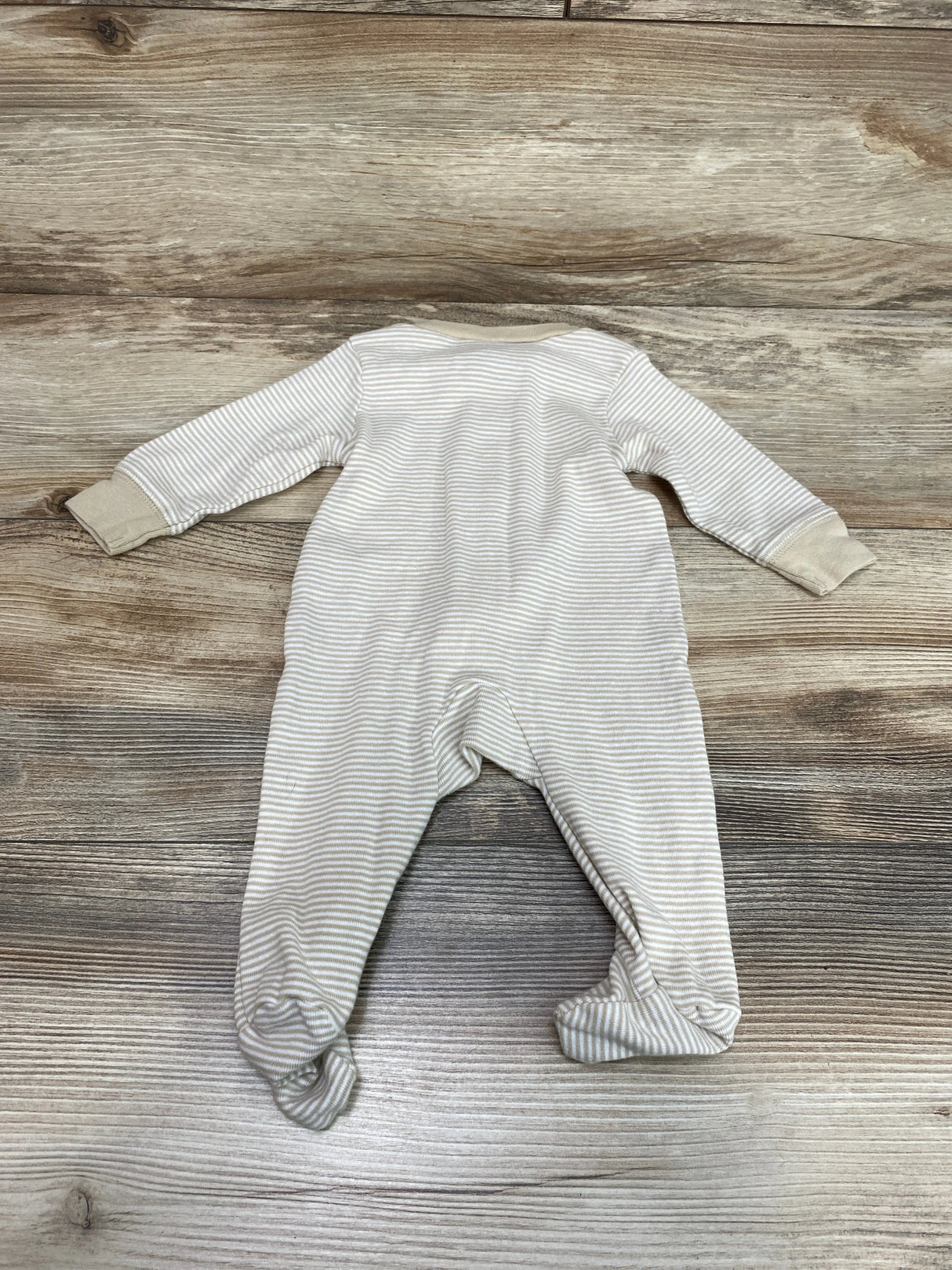 Carter's Striped Sleeper Beige sz 3m