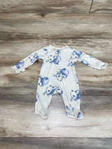 Carter's Panda Print Sleeper Beige sz Newborn