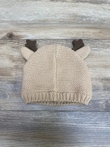 Carter's Baby Reindeer Cap Brown Sz 3-9m