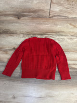 Ralph Lauren Cable Knit Cardigan Red sz 3T