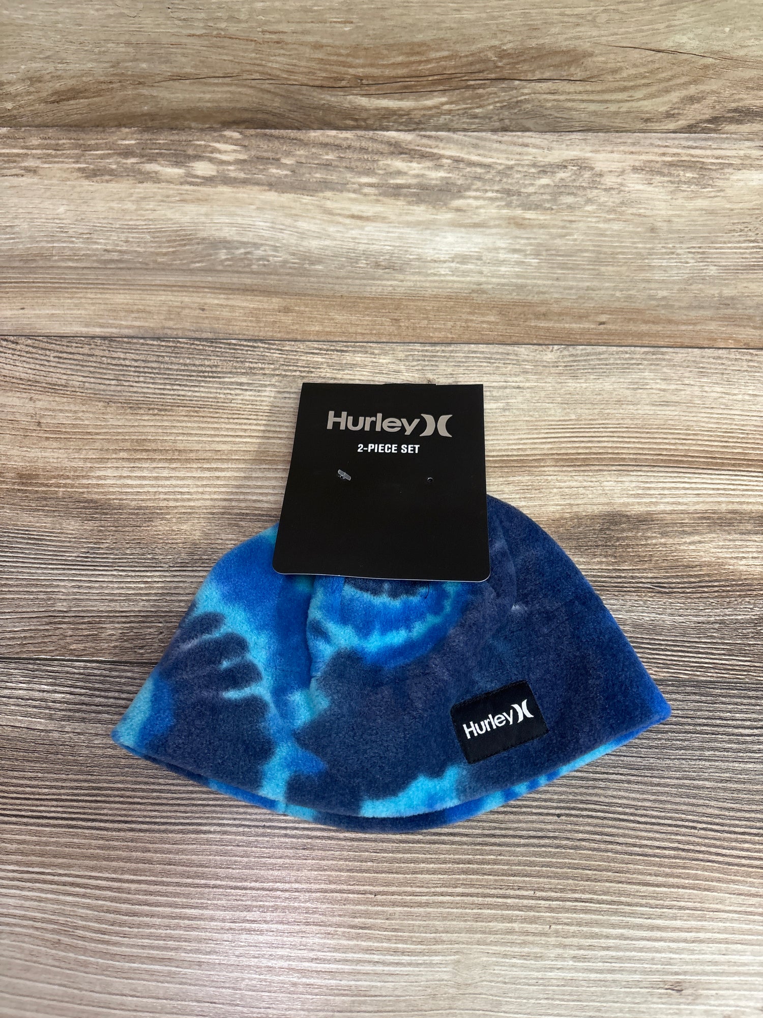 NEW Hurley Fleece Beanie Blue One Size